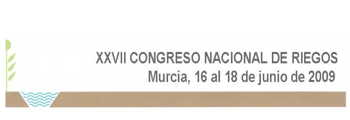 XXVII Congreso Nacional de Riegos